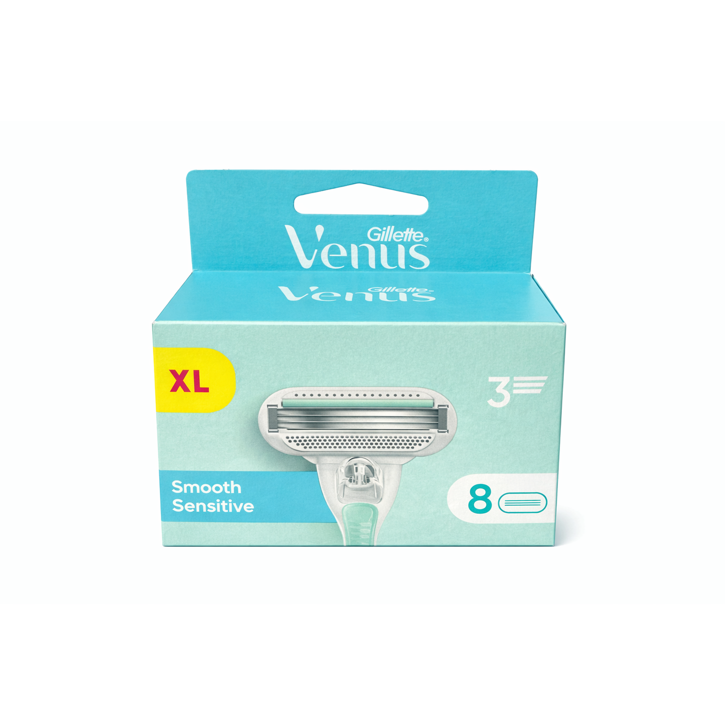 Gillette Venus Smooth Sensitive Rasierklingen – 8 Stück – Neu & OVP (585)