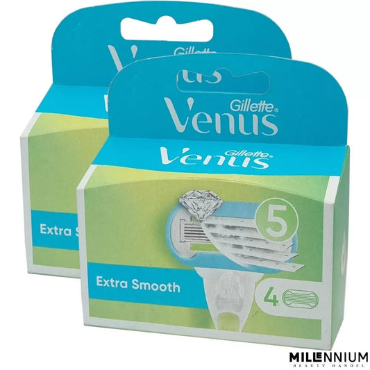 Gillette Venus Extra Smooth 8er Pack Ersatzklingen mit Avocado Oil Damen