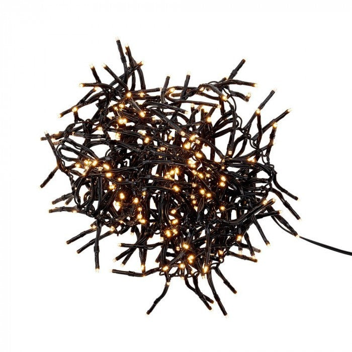 BRIGHT LIGHTS Lichterkette 288 LEDs schwarz Außen-Lichterkette