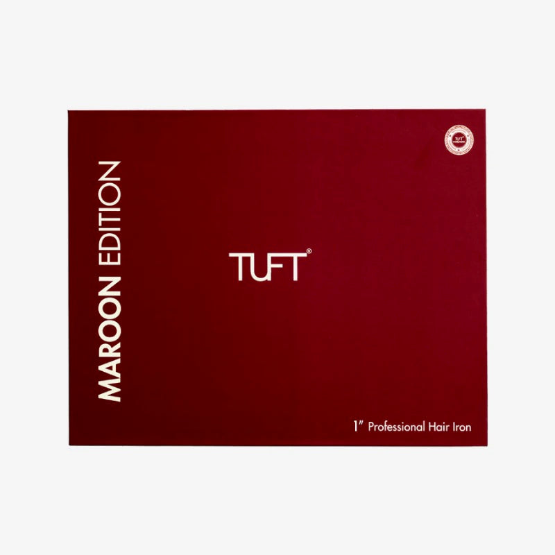 TUFT Diamond Plus 1″ Hair Straightener 6608 Maroon (LIMITED EDITION)